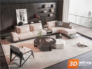 Sofa Minotti Skp Files 